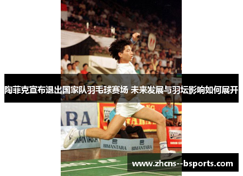 陶菲克宣布退出国家队羽毛球赛场 未来发展与羽坛影响如何展开 陶菲克宣布退出国家队羽毛球赛场 未来发展与羽坛影响如何展开